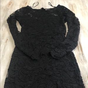 H&M Black lace dress